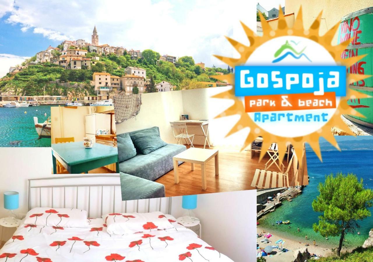 Gospoja Park & Beach Apartment Врбник Экстерьер фото