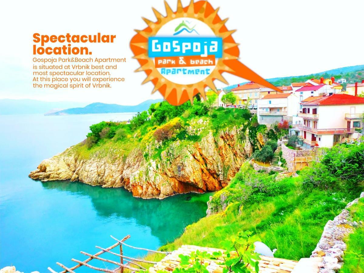 Gospoja Park & Beach Apartment Врбник Экстерьер фото